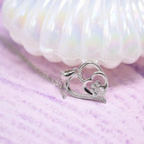 Ezüst mancsnyomatos nyaklánc