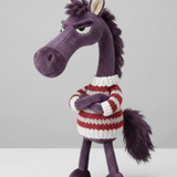 Merész ló - Lila és piros Kulcstartó