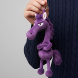 Merész ló - Lila Kulcstartó