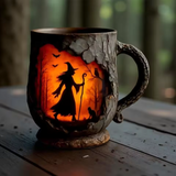 Kézzel készült 3D Halloween bögre