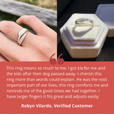 Angyal Szív – Állítható Emlékk gyűrű